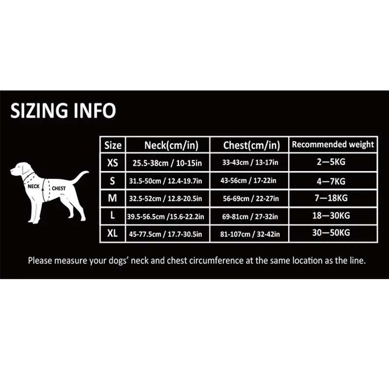 No-Pull Reflective Dog Harness