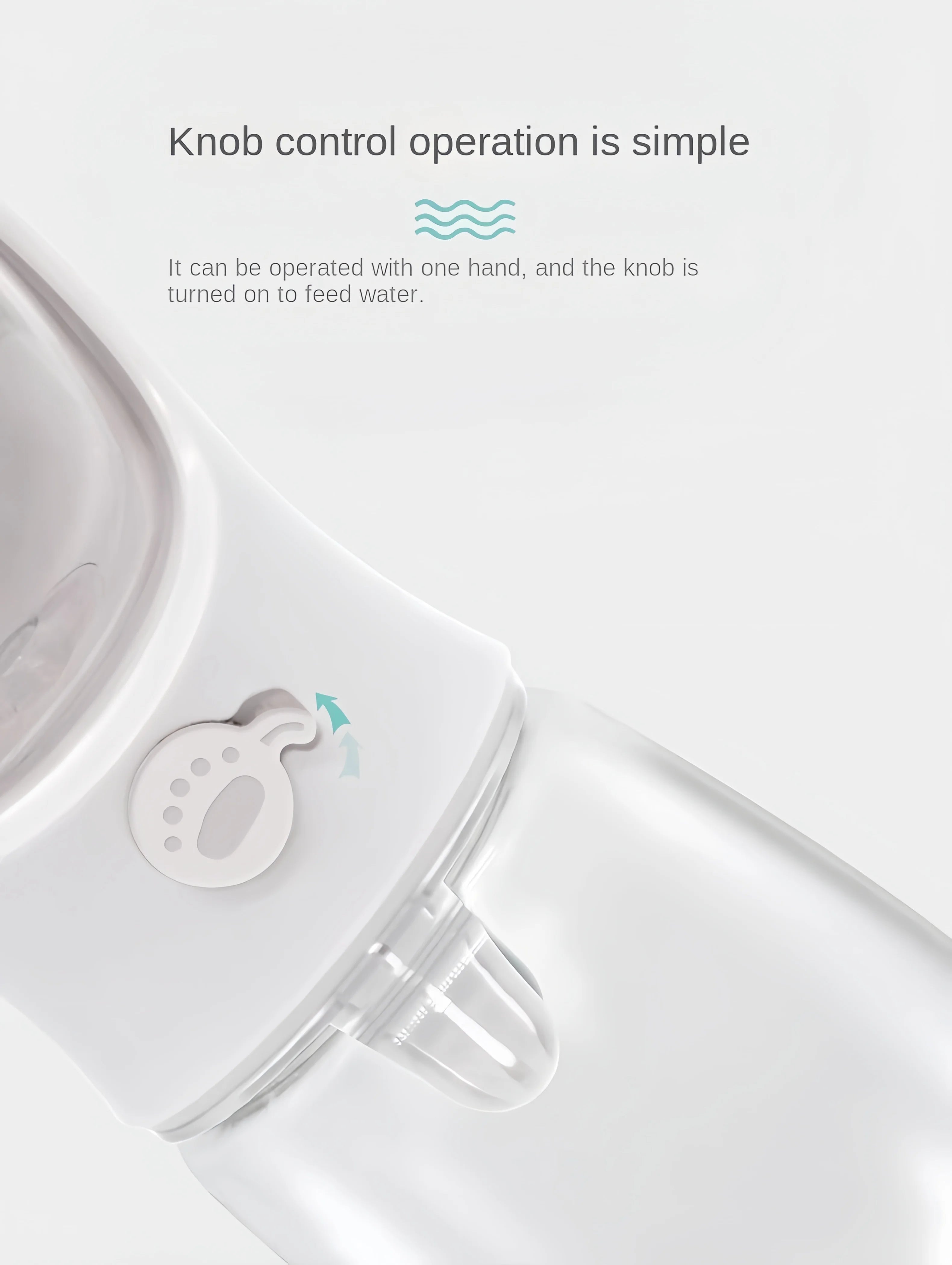 3 in 1 Portable Water Bottle With Food Dispenser.
