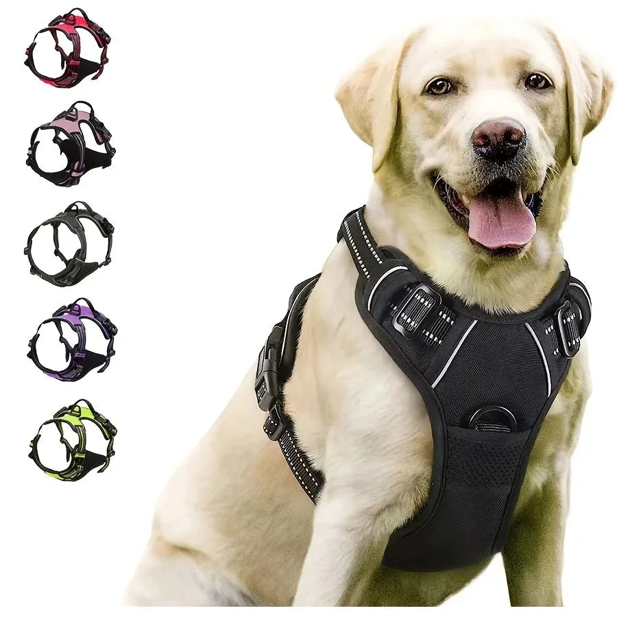 Adjustable No-Pull Dog Harness